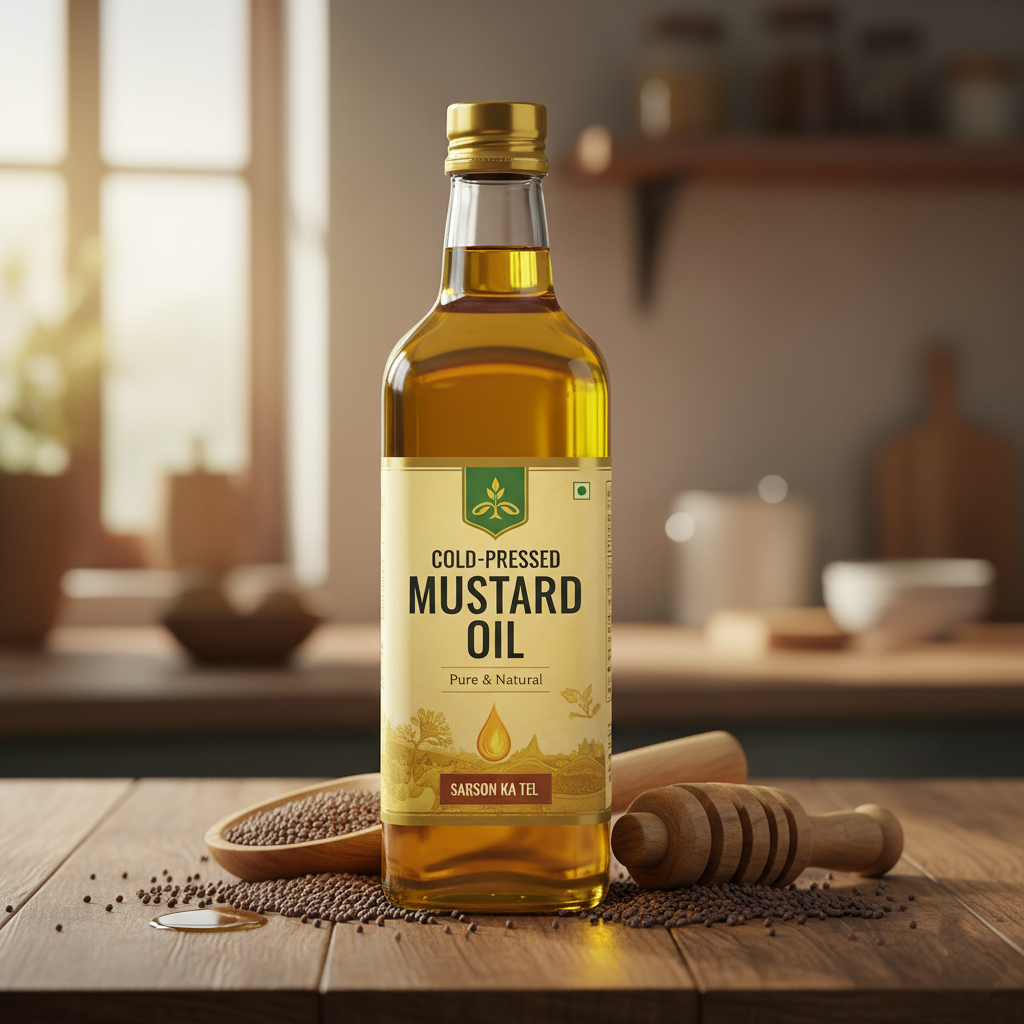 Cold-Pressed Mustard Oil