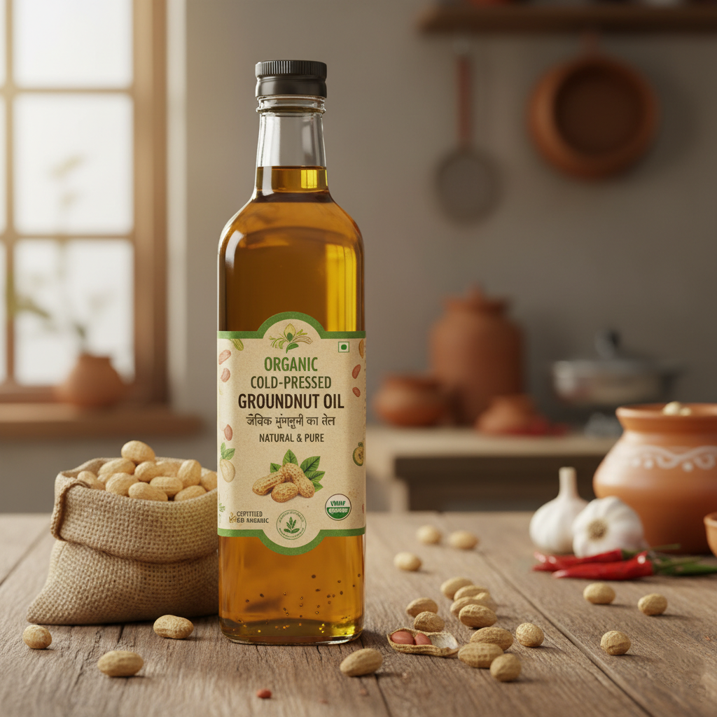 Organic Groundnut Oil