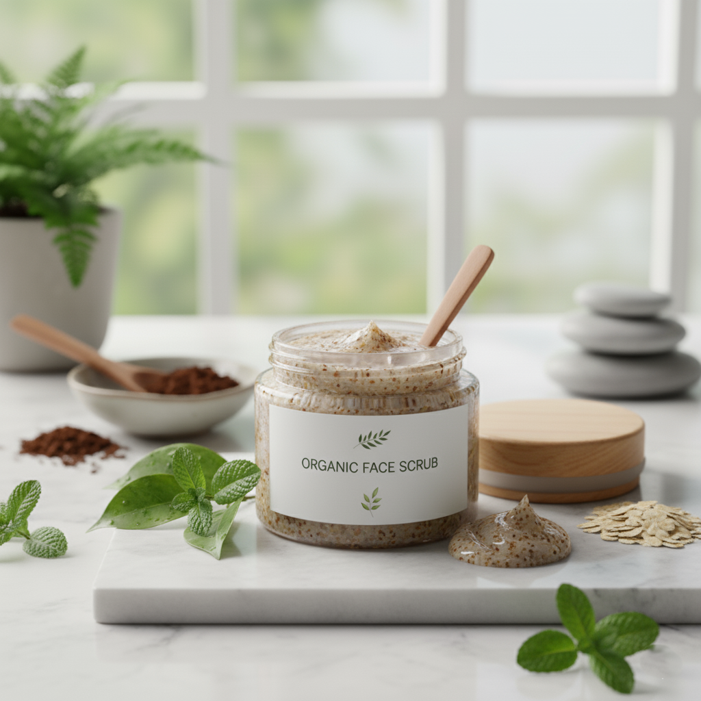 Organic Face Scrub
